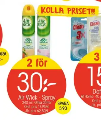 EKO Airwick luftfräschare erbjuda