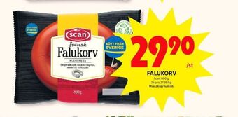 ICA Kvantum Scan falukorv erbjuda