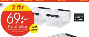 EKO Smartstore förvaringslådor erbjuda