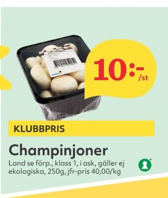 Hemköp Champinjoner erbjuda