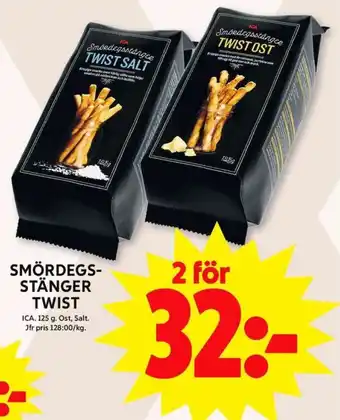 ICA Maxi Ica grissini erbjuda