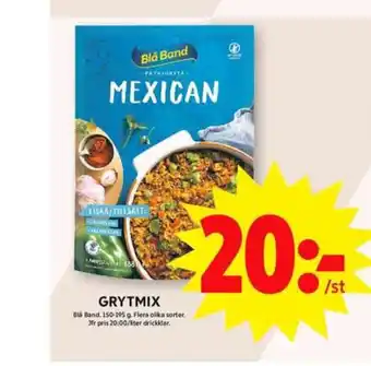 ICA Maxi Blå band menymix erbjuda