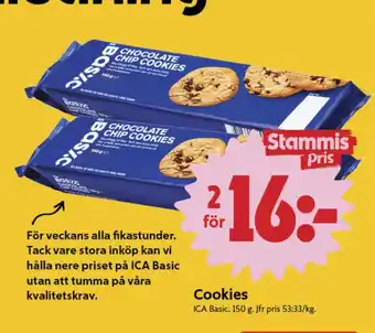 ICA Nära Ica basic cookies erbjuda