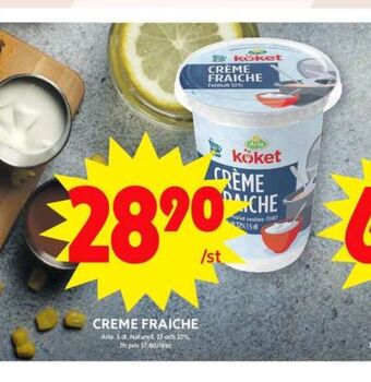 ICA Maxi Arla köket crème fraiche erbjuda