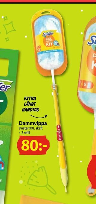 DollarStore Dammvippa erbjuda