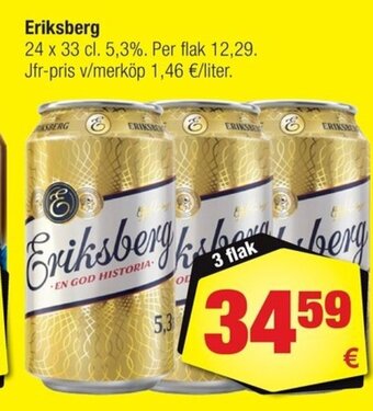 Calle Eriksberg erbjuda