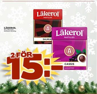 Bonum Matmarknad Läkerol erbjuda