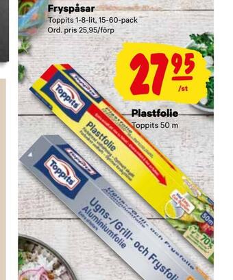 City Gross Plastfolie erbjuda
