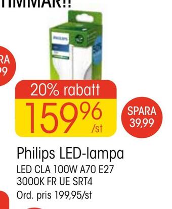 EKO Philips led-lampa erbjuda