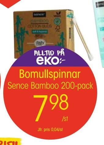 EKO Bomullspinnar erbjuda
