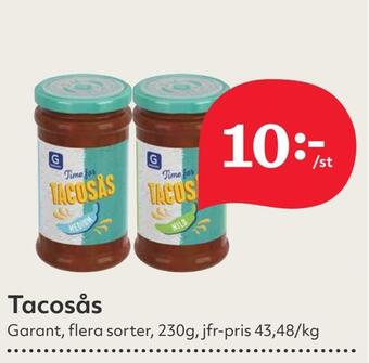 Hemköp Tacosås erbjuda