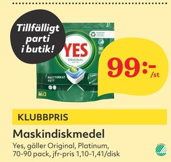 Hemköp Maskindiskmedel erbjuda