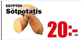 Matdax Sötpotatis erbjuda