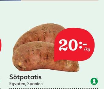 Hemköp Sötpotatis erbjuda