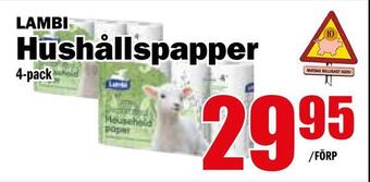 Matdax Hushållspapper erbjuda