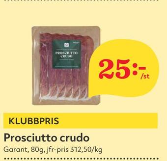 Hemköp Prosciutto crudo erbjuda