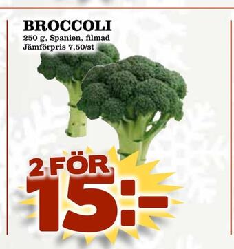Matvärlden Tensta Broccoli erbjuda