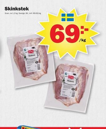 Pekås Skinkstek erbjuda