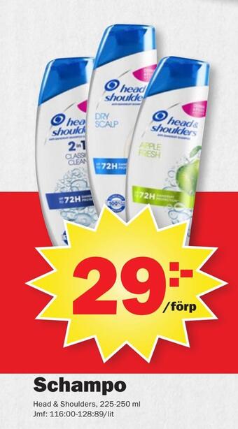 Pekås Schampo erbjuda
