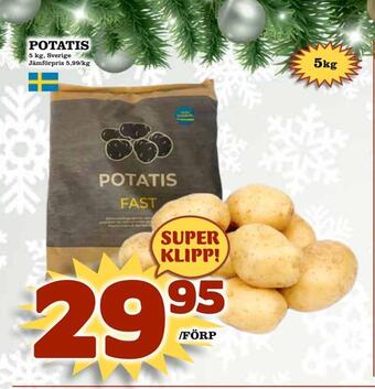 Nya Pulsen Potatis erbjuda