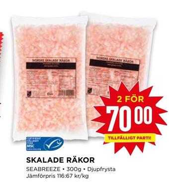 Skalade räkor