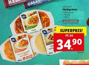 Lidl Färdigrätter erbjuda