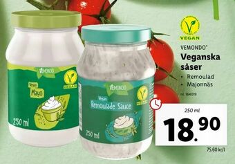 Lidl Veganska såser erbjuda