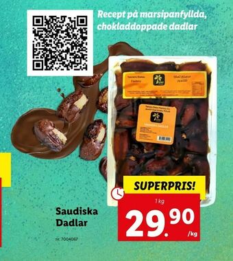 Lidl Saudiska. Dadlar erbjuda
