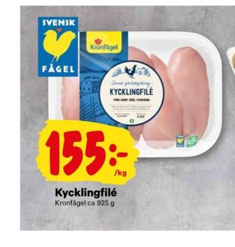 City Gross Kronfågel kycklingfilé erbjuda