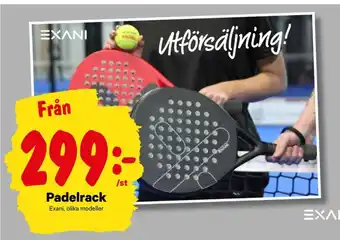 City Gross Exani padelracket erbjuda