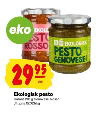 City Gross Garant pesto erbjuda