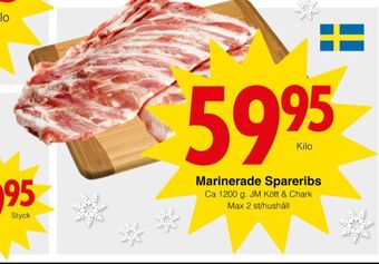 Matöppet Jm chark spareribs erbjuda