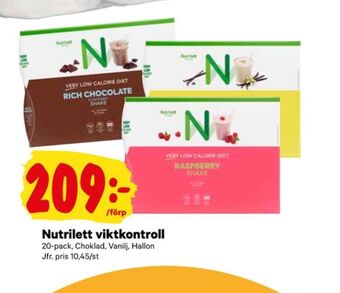 City Gross Nutrilett pulver erbjuda