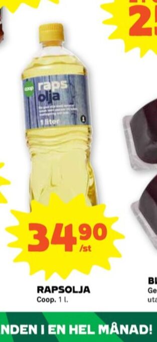 Stora Coop Coop rapsolja erbjuda
