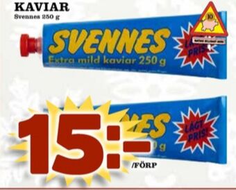 Matdax Svennes kaviar erbjuda