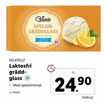 Lidl Laktosfri gräddglass erbjuda