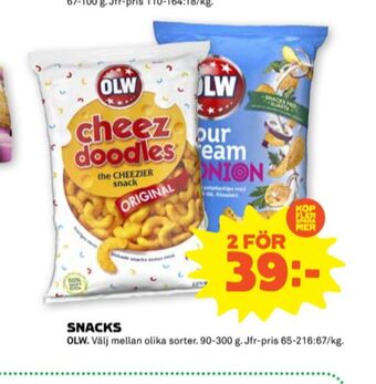 Stora Coop Olw chips erbjuda