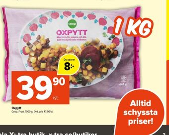 Coop Extra Coop färdigrätter erbjuda