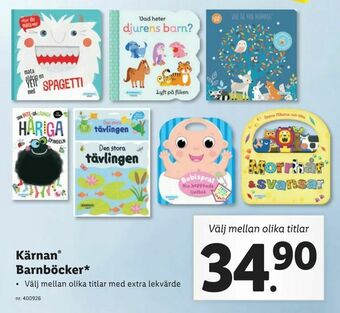 Lidl Kärnan® Barnböcker erbjuda