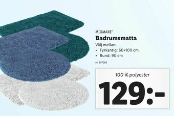 Lidl Badrumsmatta erbjuda