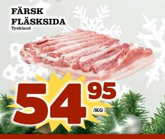 Matdax Färsk fläsksida erbjuda