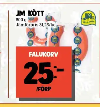 Jm kött falukorv