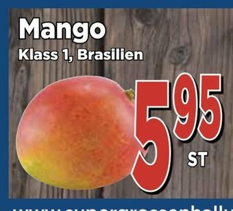 Supergrossen Mango erbjuda