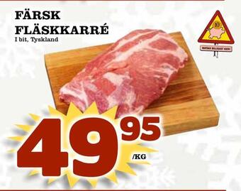 Matdax Färsk fläskkarré erbjuda