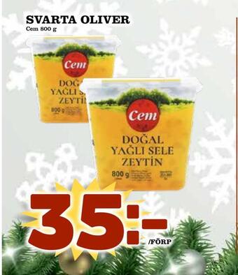 Prisma Mat Svarta oliver erbjuda