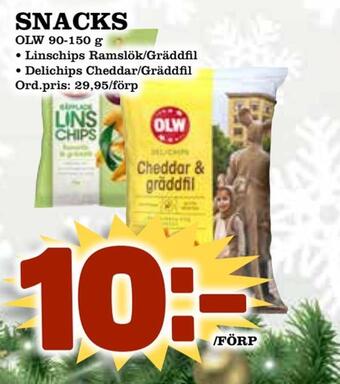 Supergrossen Snacks erbjuda