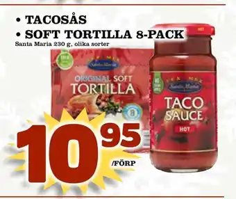 Tacosås • soft tortilla 8-pack