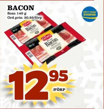 Supergrossen Bacon erbjuda