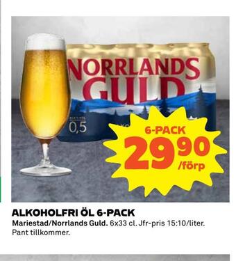 Coop Extra Alkoholfri öl 6-pack erbjuda