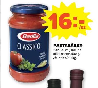 Stora Coop Pastasåser erbjuda